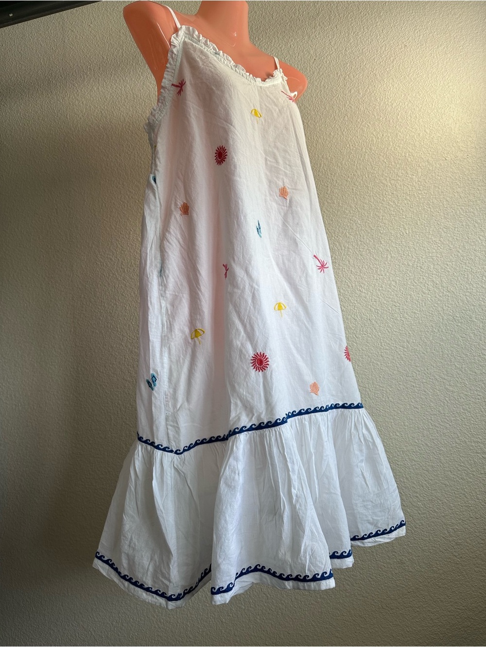 Cynthia Rowley White Cotton Smocked Top